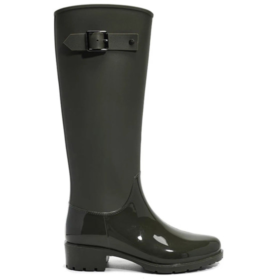 GILLIAN Green Wellington Snow Rain Waterproof  Walking Grip Boots