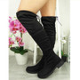 ANAEL Thigh High Tie Up Over The Knee Boots