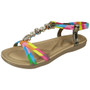BALTY Multi Elastic Open Toes Sandals