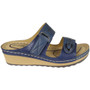 BREDNY Blue Wedges Light Comfy Cushioned Sandals