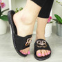 AVERY Black Casual Summer Holidays Shoes