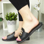 AVERY Black Casual Summer Holidays Shoes