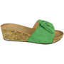 LYRA Green Platform Comfy Sliders Shoes