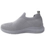 MERGOT Grey Sock Slip On Jogging Trainers Shoes