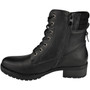 ANNCY Black Warm Ankle Army Work Boots