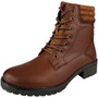 ANNCY Camel Warm Ankle Army Work Boots