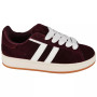 SIBYLLE Wine Lace Up Comfy Pumps Gym Trainers