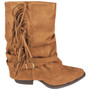 HARMONY Camel  Mid Calf  Western Cowboy Boots