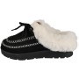 MILANI Black Slip On Faux Fur Lined Warm Outdoor Slippers 
