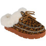 MILANI Leopard Slip On Faux Fur Lined Warm Outdoor Slippers 