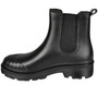 LYDIA Black Chelsea Snow Rain Comfy Grip Waterproof Walking Boots 