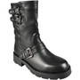 MORWENNA Black Ankle Chelsea Comfy Lined Fashion Winter Boots