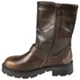 MORWENNA Brown Ankle Chelsea Comfy Lined Fashion Winter Boots