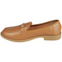 GABRIELA Camel Smart Work Comfy Cushioned School Loafers