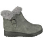 MADISON Grey Snow Warm Fleece Lined Comfy Winter Buckle Boots