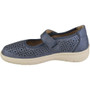 ARMINA Blue Fasten Sticky Lightweight Slip On Shoes