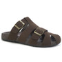 ALANA Brown Open Toe Comfort Cushioned Summers Mules