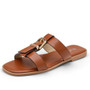 ARYA Camel Ladies Open Toe Walking FlipFlop Sliders