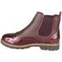 Kensley Wine Slip On Chelsea Ankle Boots