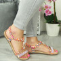 RYLI Multi Summer Bling Strappy Sandals