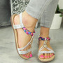 RYLI Silver Summer Bling Strappy Sandals