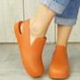 ABIHA Orange Summer Beach Sliders Shoes 