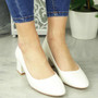 NOELI White Court Smart Work Shoes 