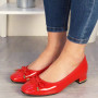 VINA Red Court Work Mid Heel Shoes 