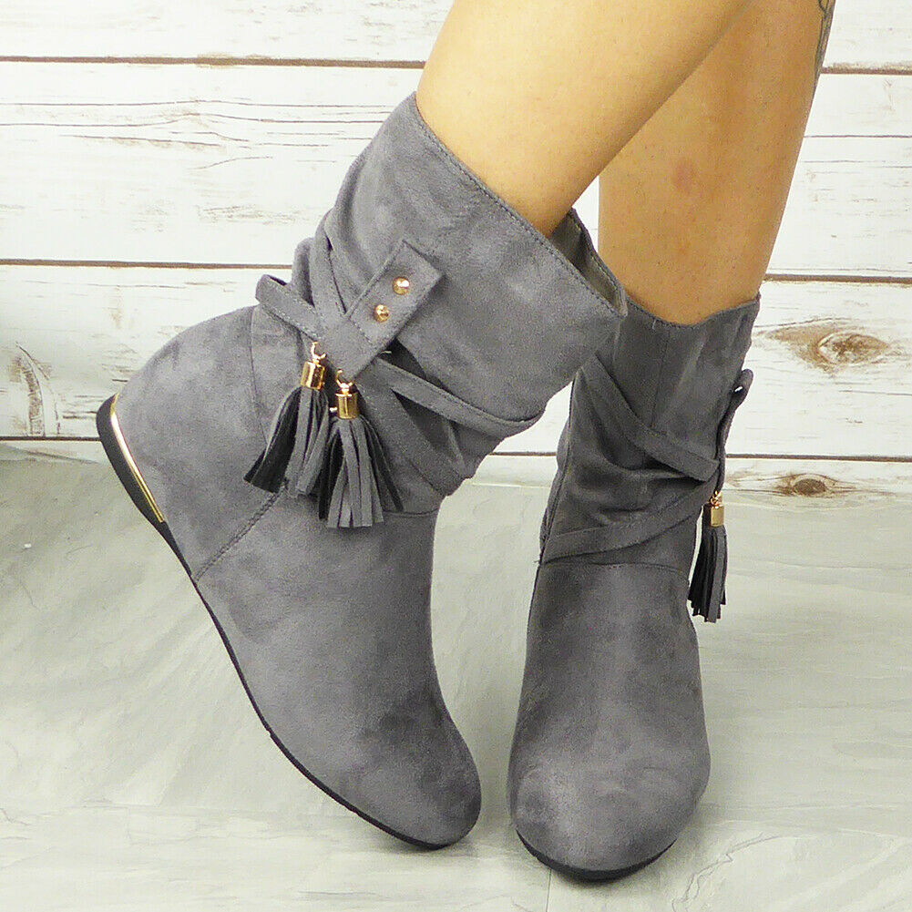 Pipistrelle 2, Slouch suede pixie ankle boots