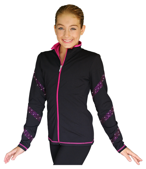 ChloeNoel JS96 Crystal Spiral Jacket