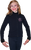 ChloeNoel J11 Solid Polar Fleece Fitted Figure Skating Jacket w/ Mini Fuchsia Ribbon Crystals