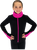 Chloe Noel JS883P Contract Elite Polartec Spiral Fleece Figure Skating Jacket 4th view