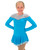 DLS905 Long Supplex Body Mesh Dresses (Bright Blue)