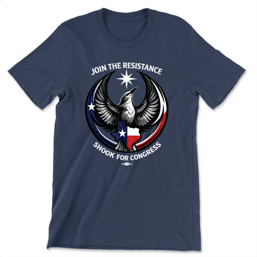 Join The Resistance (Unisex Navy Tee)