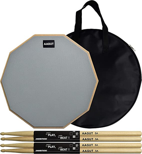 AAGUT Practice Pad with Drum Sticks Set