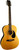Indiana IDA-N Dakota Guitar, Natural Gloss Finish Spruce Top, Mahogany Back & Sides, Blackwood Fingerboard