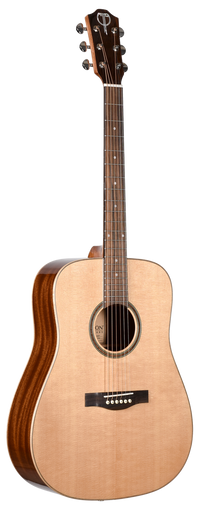 Teton STS100NT Acoustic Dreadnought. Solid Spruce Top, Mahogany Back/Sides, Open Pore, Natural