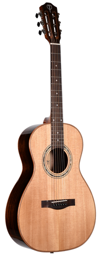 Teton STP180DVB Acoustic Parlor. Solid Spruce Top, Ebony Back/Sides, Gloss, Dark Vintage Burst