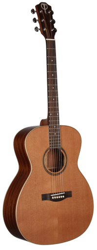 Teton STA105NT Acoustic Auditorium. Solid Cedar Top, Mahogany Back/Sides, Matte, Natural