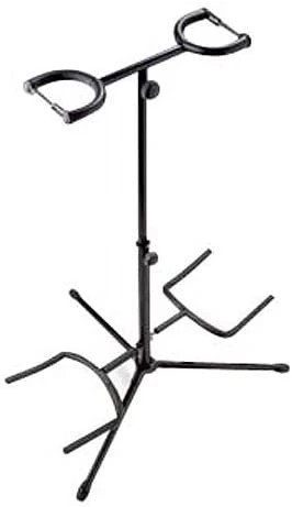 Teton T09-2BK Heavy Duty 2 Piece Double Guitar Stand