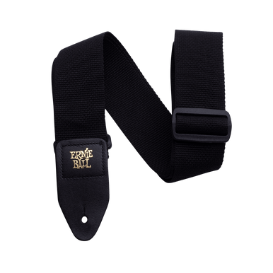 Ernie Ball B4037 Polypro Guitar Strap, Black