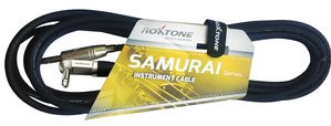Roxtone RTGS10 Samurai Series 10’ Instrument Cable, Straight Ends