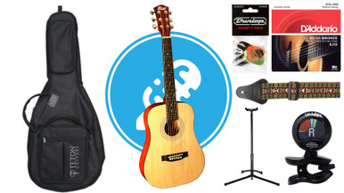 TRMC Standard Acoustic Starter Bundle - 3/4 Size