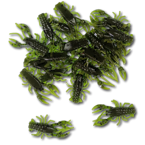 Jiggin' Johnsons' 1.0" Micro Craw Soft Plastic Finesse Bait