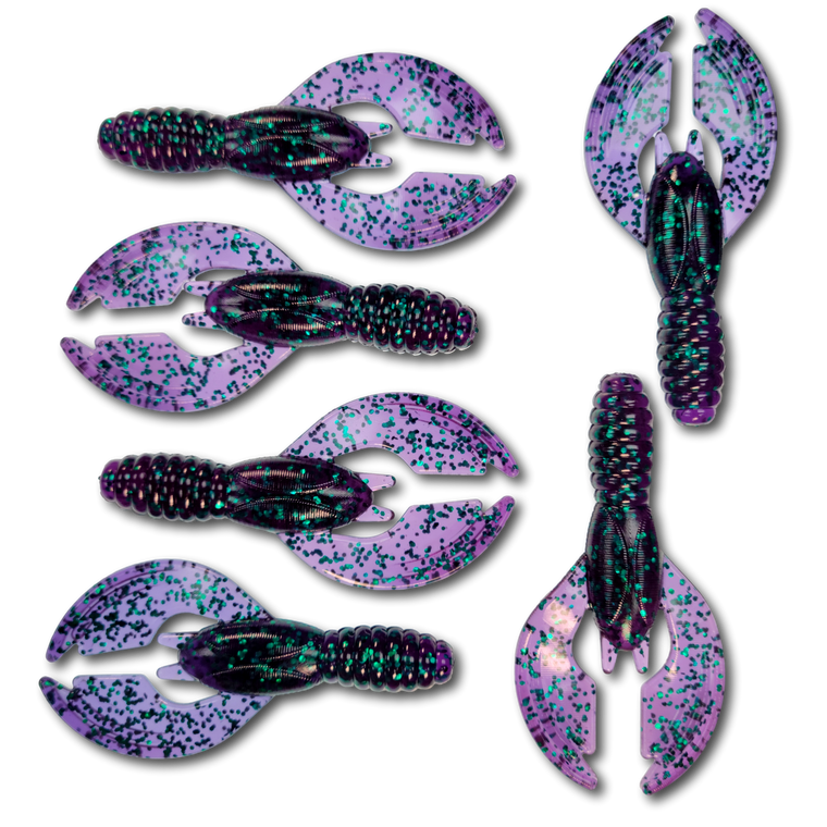 Jiggin' Johnsons' 3.5" Flipping Craw Soft Plastic Bait