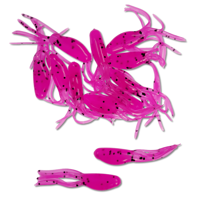 Jiggin' Johnsons' 1.75" SOLID Body Skirted Minnah Finesse Soft Plastic Bait