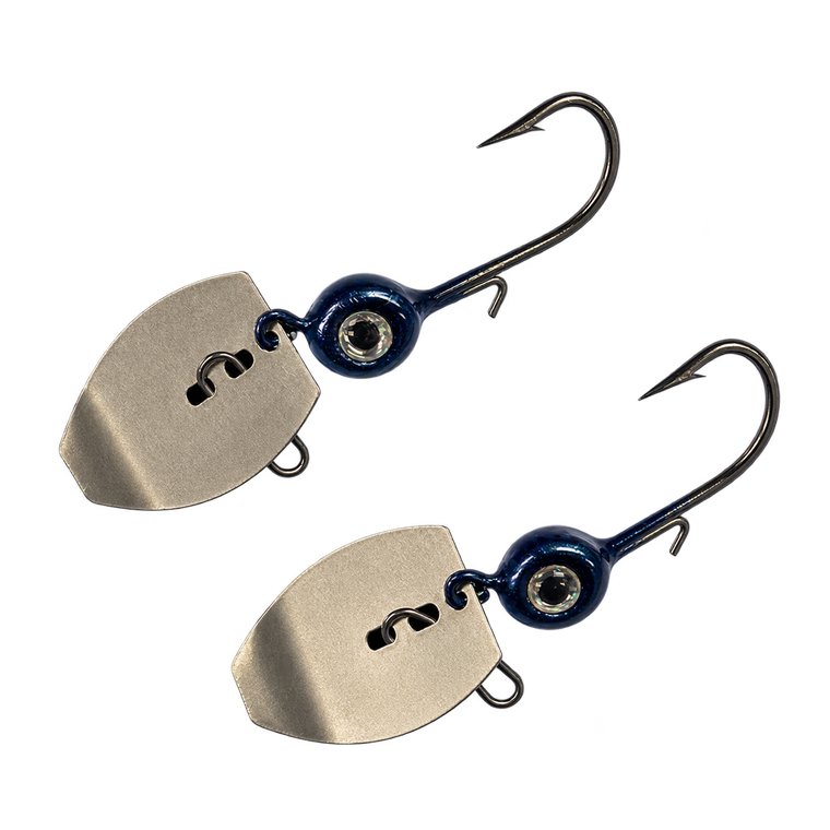 Jiggin' Johnsons' Bladed Micro Jig with metal blade for crappie and panfish
