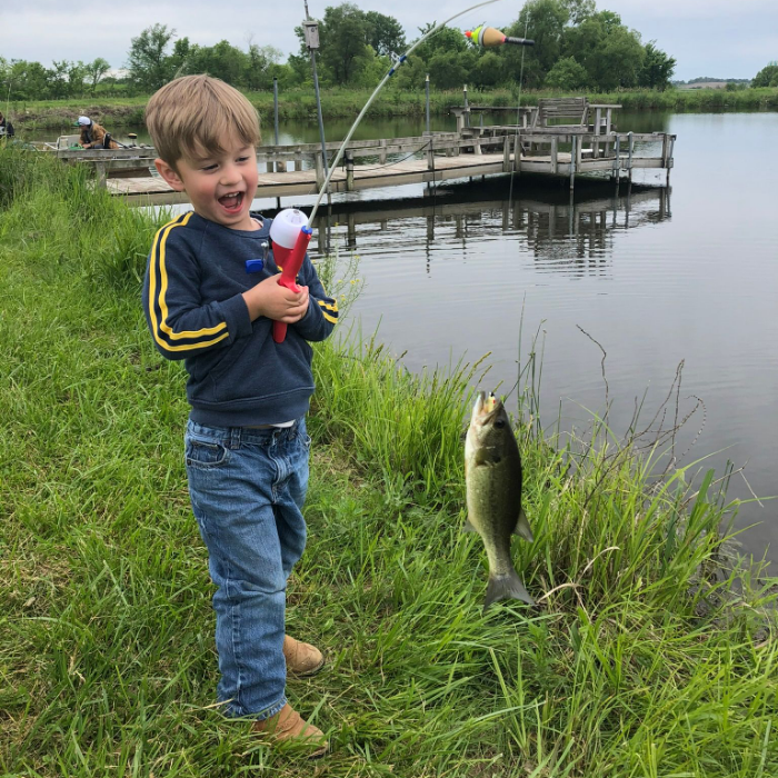 Supporting family moment