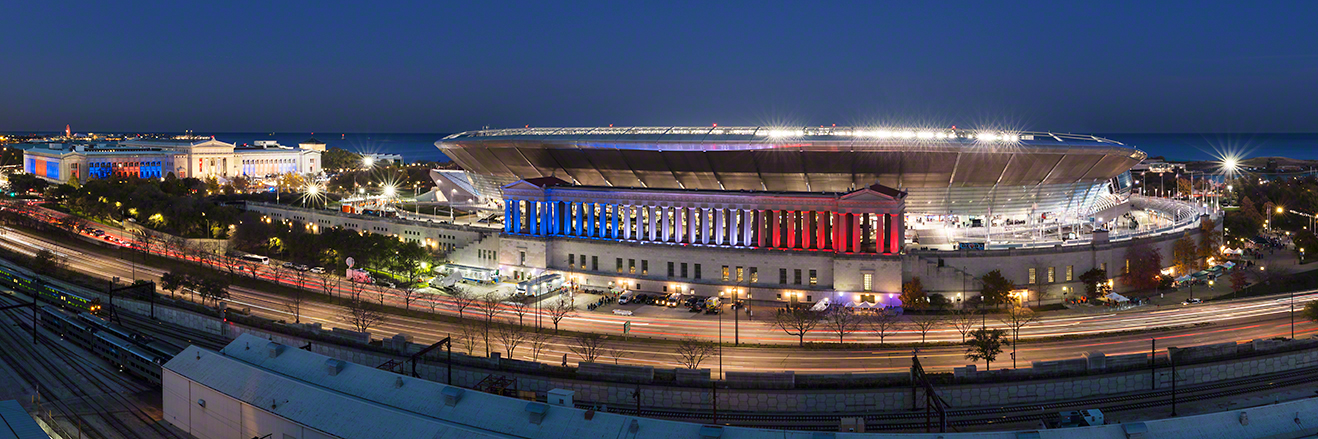 Chicago Bears Oversized Panorama - Soldier Field