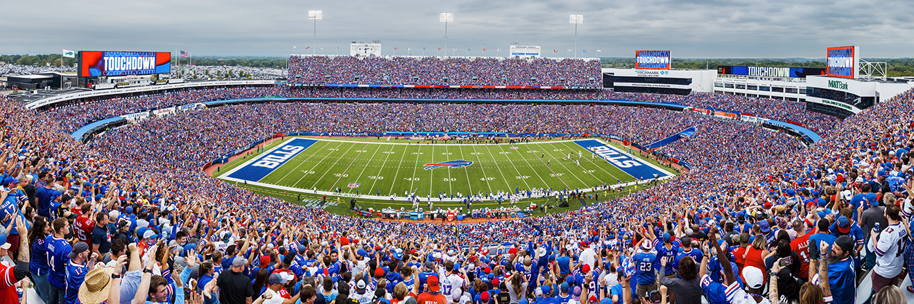 Buffalo Bills NFL Oversized Panoramic Picture - Highmark Stadium